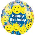Loftus International 18 in. Birthday Smiles VLP Balloon, 10PK A1-3551